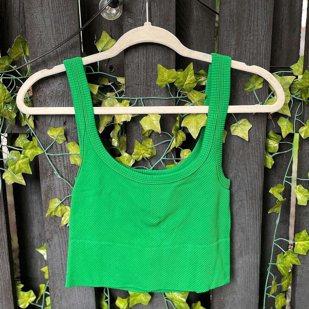 Vibrant Green Nikibiki Women's Tank Top